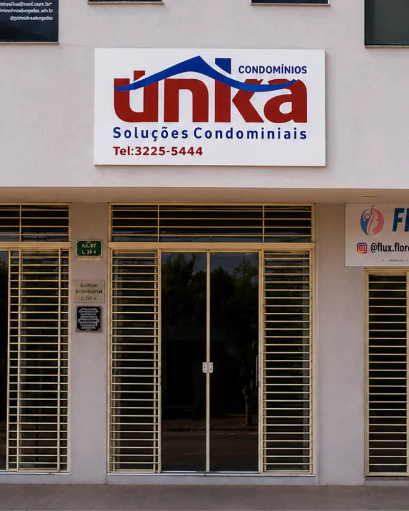 Fachada da Únika Condomínios